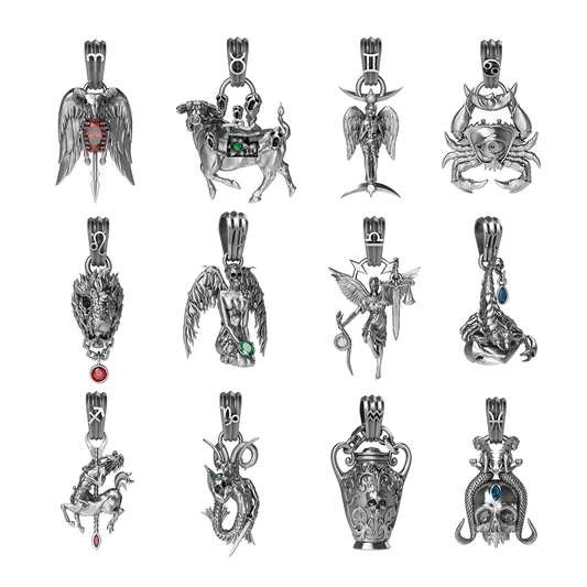 Zodiac Pendants - Hard Jewelry™