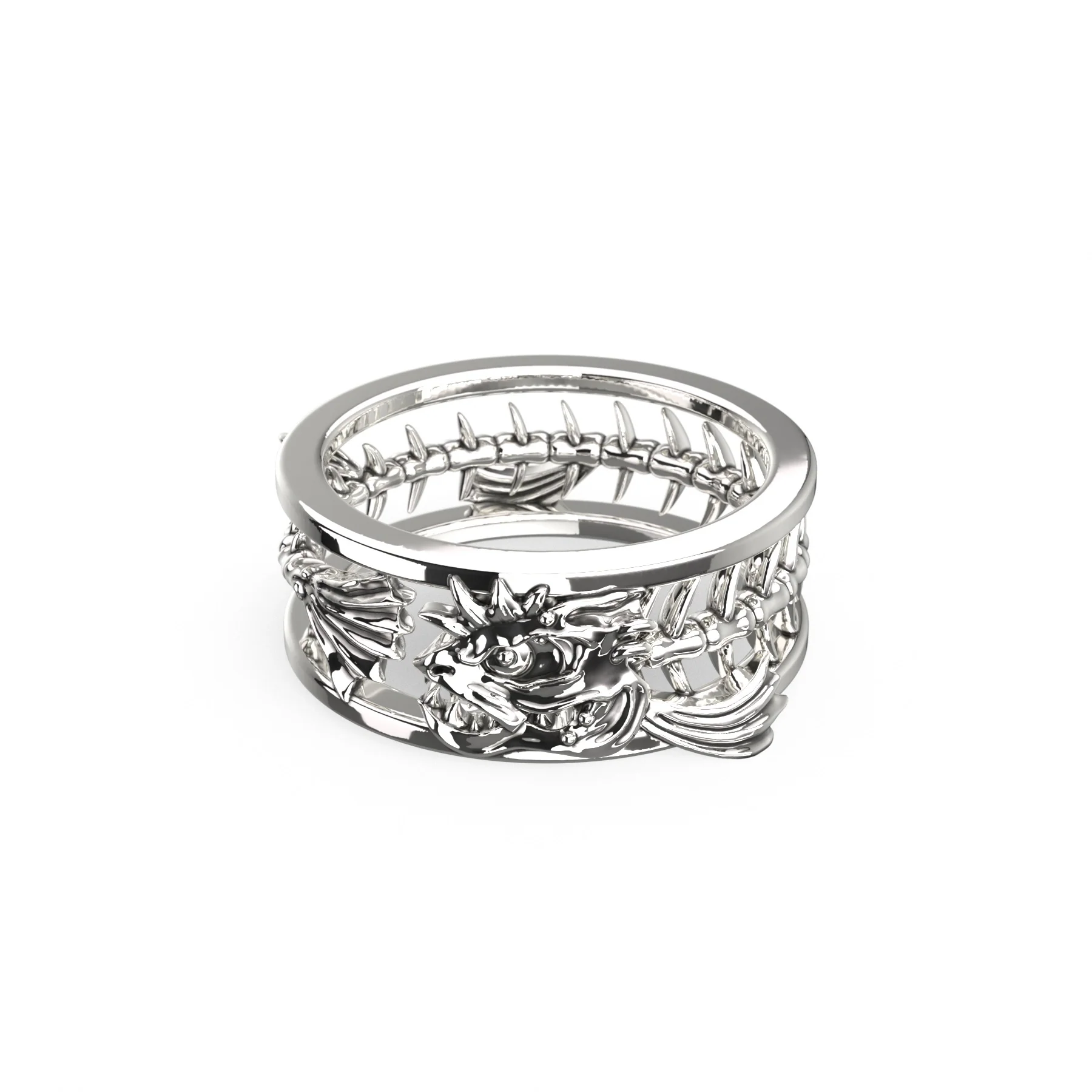 FISH SKELETON RING